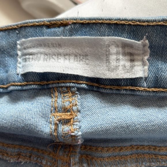 Women's Light Blue Flared Jeans - Picture 3 of 3